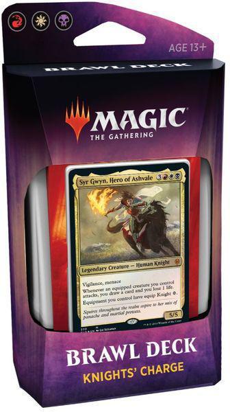 Mtg Magic The Gathering Throne of Eldraine Brawl Deck Knights' Charge Collector's Avenue Mtg Magic The Gathering Throne of Eldraine Brawl Deck Knights' Charge Collector's Avenue