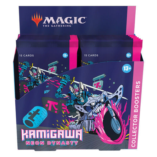 Mtg Magic The Gathering - Kamigawa Neon Dynasty Collector Booster Box - Collector's Avenue