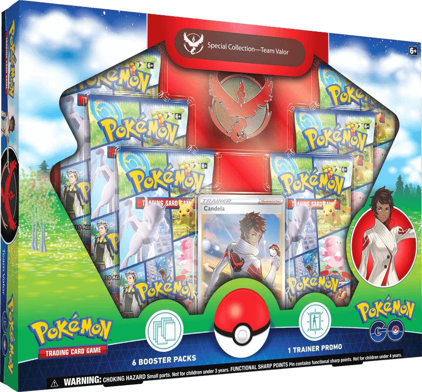 Pokemon GO Team Valor Special Collection Box Collector's Avenue Pokemon GO Team Valor Special Collection Box Collector's Avenue
