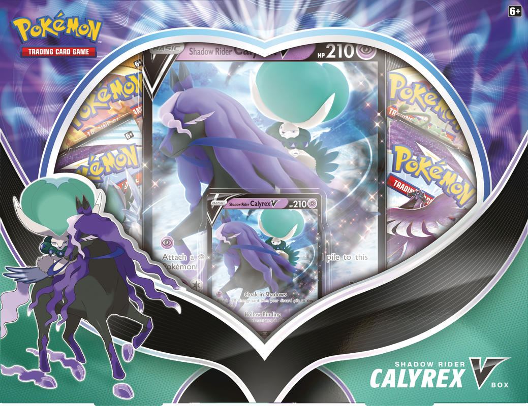 Pokemon Shadow Rider Calyrex V Box Collector's Avenue Pokemon Shadow Rider Calyrex V Box Collector's Avenue