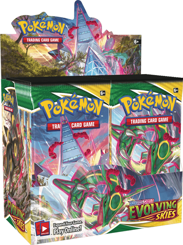 Pokemon Sword and Shield Evolving Skies Booster Box Collector's Avenue Pokemon Sword and Shield Evolving Skies Booster Box Collector's Avenue
