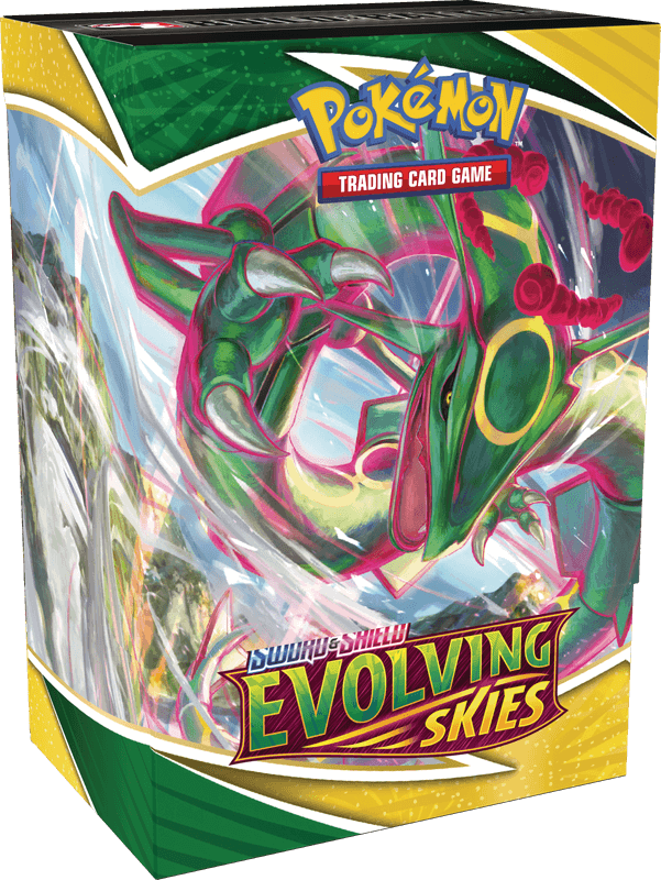 Pokemon Sword and Shield Evolving Skies Build and Battle Box