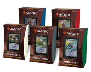 Mtg Magic The Gathering Strixhaven Commander 2021 - Set of 5 Decks - Collector's Avenue