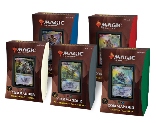 Mtg Magic The Gathering Strixhaven Commander 2021 - Set of 5 Decks - Collector's Avenue