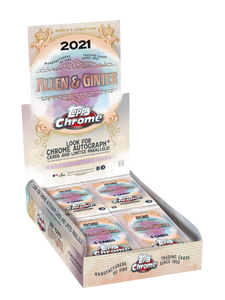 2021 Topps Allen & Ginter Chrome Baseball Hobby Box - Collector's Avenue