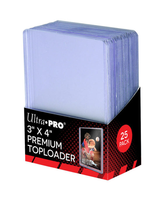 Ultra Pro - 3x4 Premium Toploaders (25 count pack) - Collector's Avenue
