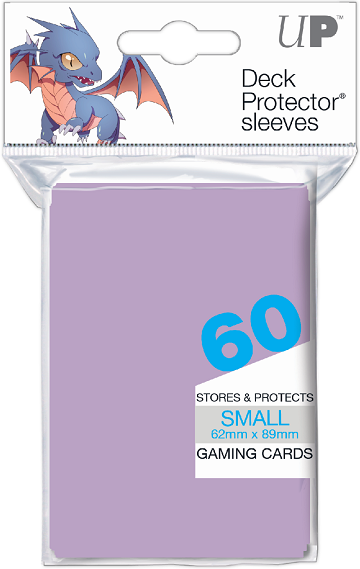 lilac card sleeves Ultra PRO Small Deck Protectors 60ct Lilac – Collector's Avenue