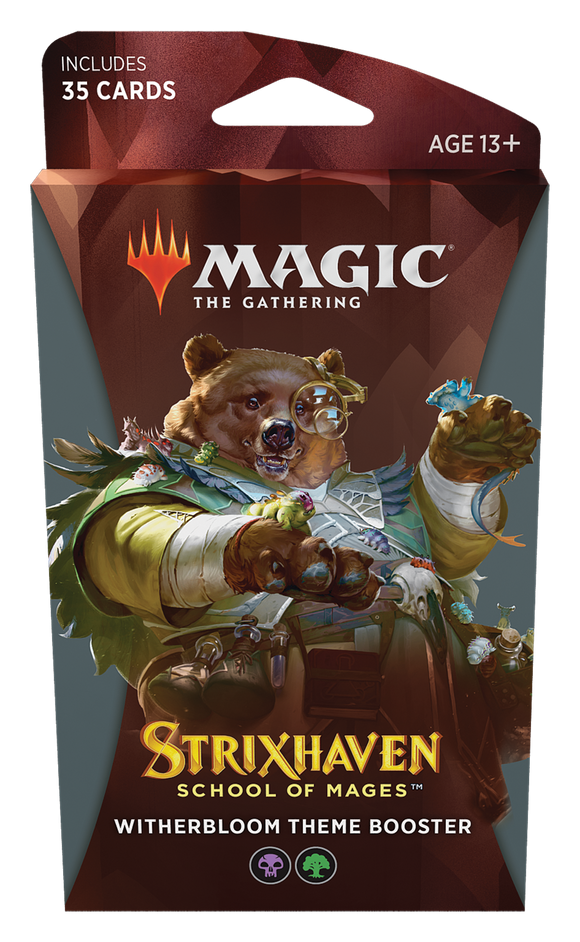 MTG Magic The Gathering Strixhaven Theme Booster Pack - Witherbloom - Collector's Avenue