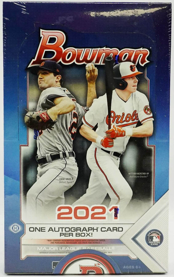 2021 Bowman Baseball Hobby Box - Collector's Avenue