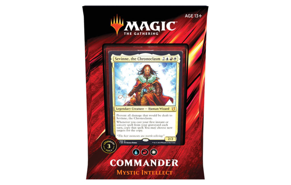 Mtg Magic The Gathering Commander 2019 Deck Mystic Intellect – Collector's  Avenue