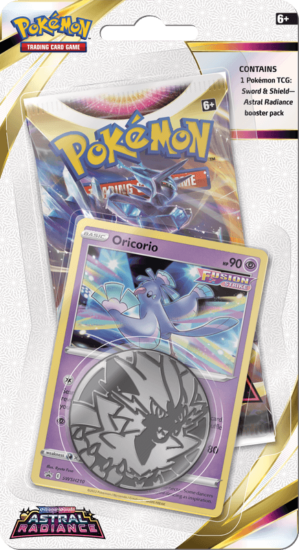 why double sleeve magic cards Pokemon Sword and Shield Astral Radiance Checklane Blister