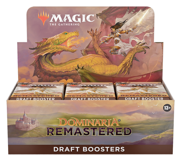 MTG Magic The Gathering Dominaria Remastered Draft Booster Box - Collector's Avenue