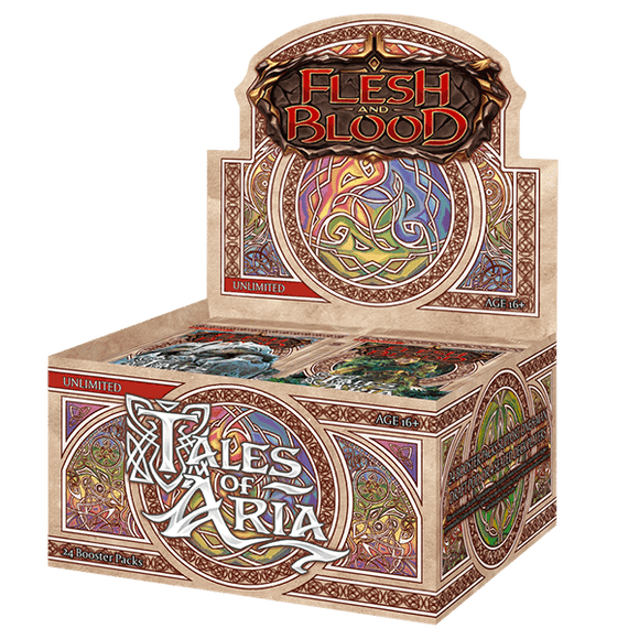 Flesh and Blood  Tales of Aria Unlimited Booster Box - Collector's Avenue