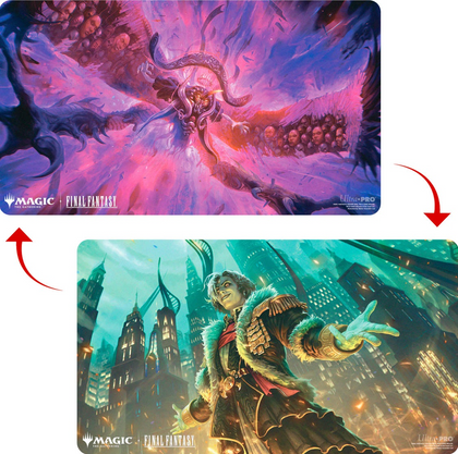 MTG Magic The Gathering Ultra Pro Playmat - Universes Beyond: Final Fantasy - Double Sided Premium T