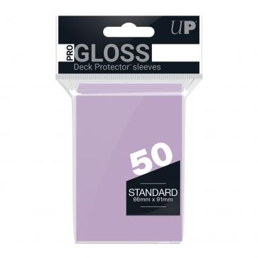 Ultra PRO PRO-Gloss Standard Deck Protector Sleeves 50ct Lilac - Collector's Avenue