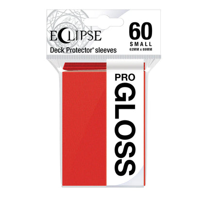 Ultra PRO Small Deck Protectors 60ct Pro Gloss Eclipse Apple Red