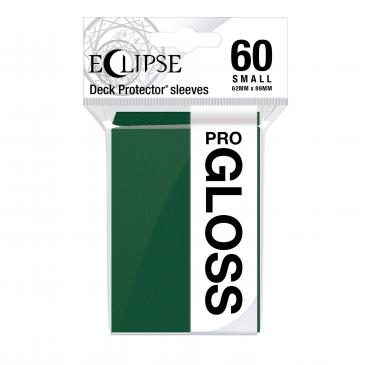 Ultra PRO Small Deck Protectors 60ct Pro Gloss Eclipse Forest Green - Collector's Avenue