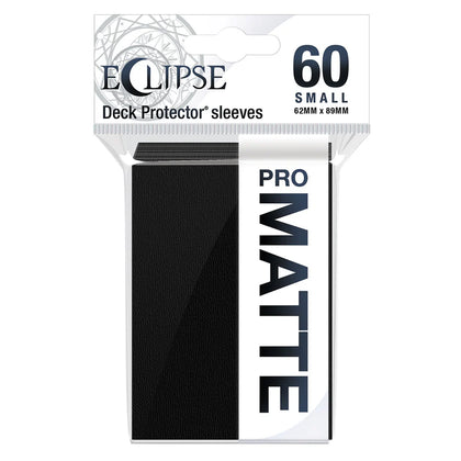 Ultra PRO Small Deck Protectors 60ct - Pro Matte Eclipse - Jet Black
