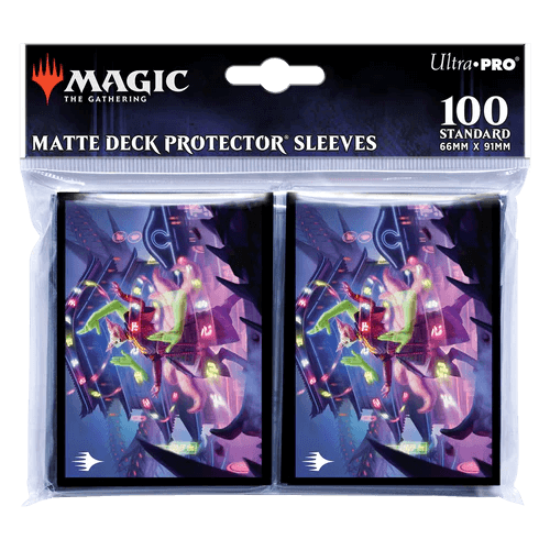 MTG Magic The Gathering Ultra Pro Deck Protector 100ct Sleeves - March of the Machine - C - Collector's Avenue