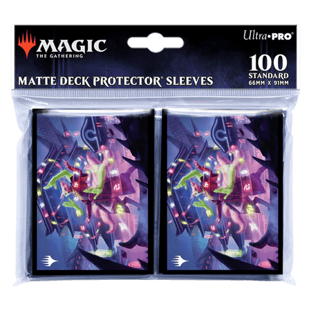 MTG Magic The Gathering Ultra Pro Deck Protector 100ct Sleeves - March of the Machine - C - Collector's Avenue