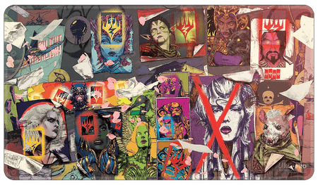 MTG Magic The Gathering Ultra Pro Playmat - March of the Machine - Holofoil - Collector's Avenue