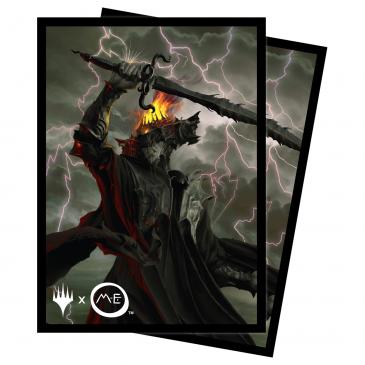 MTG Magic The Gathering Ultra Pro Deck Protector 100ct Sleeves - LOTR Lord of the Rings: Tales of Middle-Earth - Sauron - D - Collector's Avenue