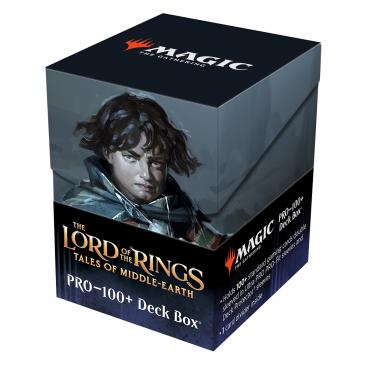 MTG Magic The Gathering Ultra Pro 100+ Deck Box - LOTR Lord of the Rings: Tales of Middle-Earth - Frodo - A
