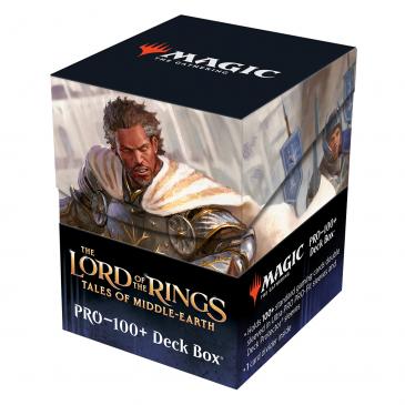 Magic The Gathering Ultra Pro 100+ Deck Box - LOTR Lord of the Rings: Tales of Middle-Earth - Aragorn - V1 - Collector's Avenue