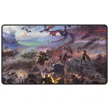 MTG Magic The Gathering Ultra Pro Playmat Black Stitched - LOTR Lord of the Rings: Tales of Middle-Earth