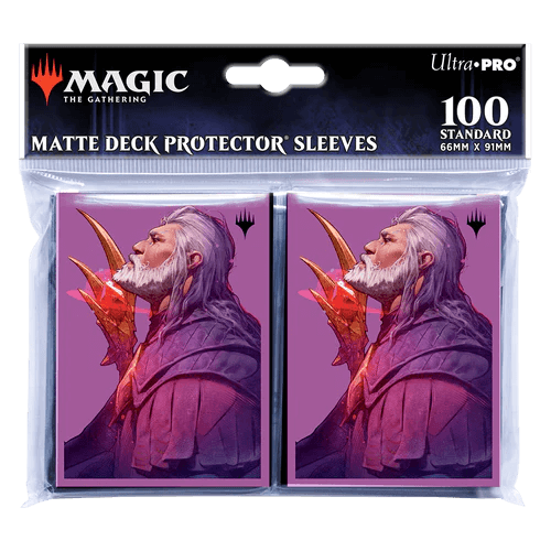 MTG Magic The Gathering Ultra Pro Deck Protector 100ct Sleeves - Commander Masters - V4 - Collector's Avenue