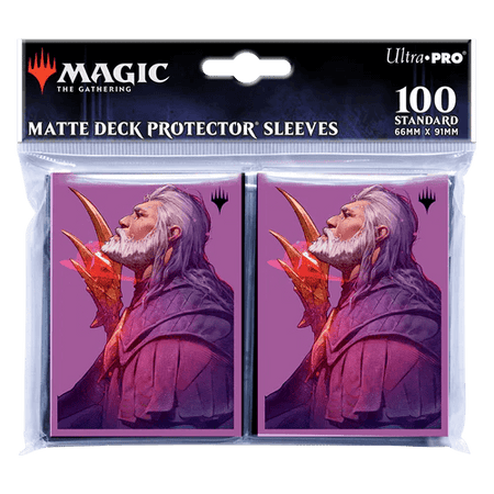 MTG Magic The Gathering Ultra Pro Deck Protector 100ct Sleeves - Commander Masters - V4 - Collector's Avenue