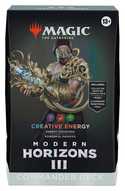 MTG Magic The Gathering - Modern Horizons 3 - Commander Deck - Creative Energy - Collector's Avenue