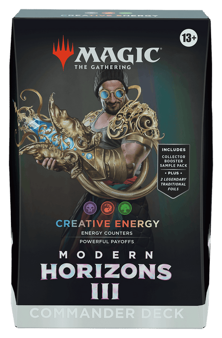 MTG Magic The Gathering - Modern Horizons 3 - Commander Deck - Creative Energy - Collector's Avenue