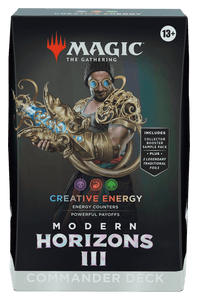 MTG Magic The Gathering - Modern Horizons 3 - Commander Deck - Creative Energy - Collector's Avenue