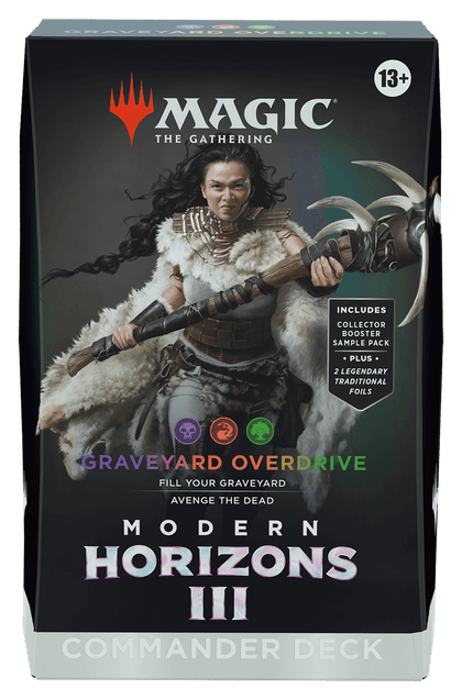 MTG Magic The Gathering - Modern Horizons 3 - Commander Deck - Graveyard Overdrive - Collector's Avenue