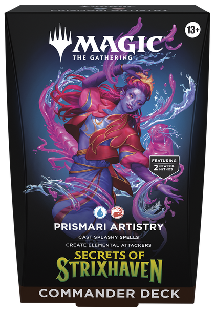 MTG Magic The Gathering - Secrets of Strixhaven - Commander Deck - Prismari Artistry