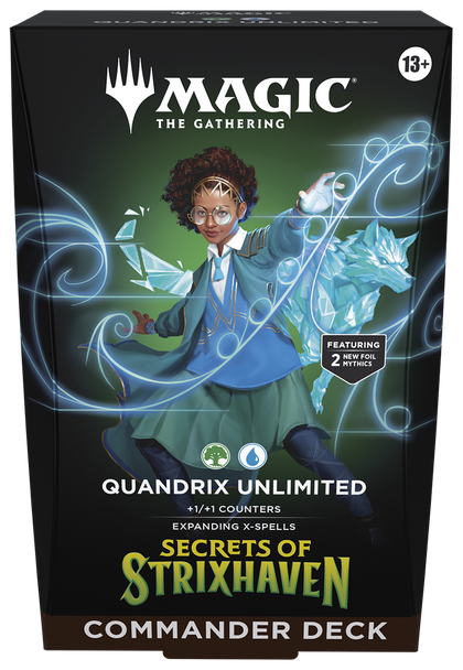 MTG Magic The Gathering - Secrets of Strixhaven - Commander Deck - Quandrix Unlimited