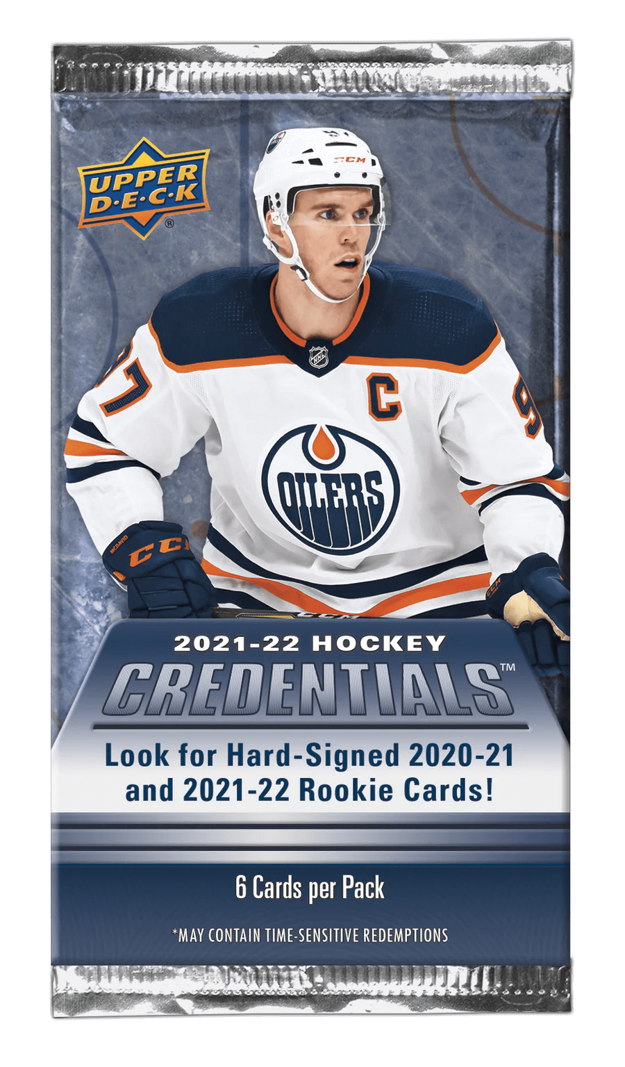 2021-22 Upper Deck Credentials Hockey Hobby Pack - Collector's Avenue