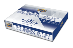2021-22 & 2022-23 Upper Deck Clear Cut Combined Hockey Hobby Master Case (30 Boxes)