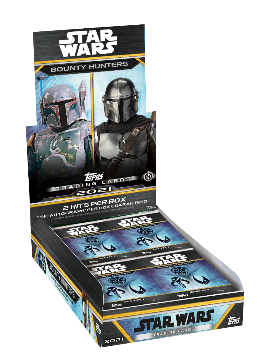 2021 Topps Star Wars Bounty Hunter Hobby Box - Collector's Avenue