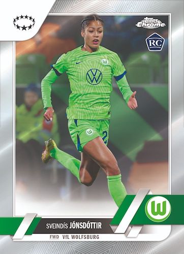 2022-23 Topps Chrome UEFA Women's Champions Soccer Hobby Box - Collector's Avenue