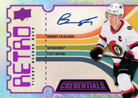 2022-23 Upper Deck Credentials Hockey Hobby Box - Collector's Avenue