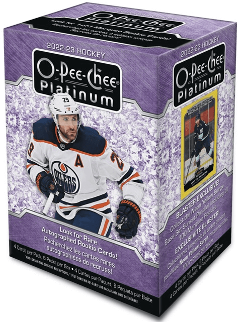 2022-23 O-Pee-Chee Platinum Hockey Blaster Box Case (20 Boxes) - Collector's Avenue