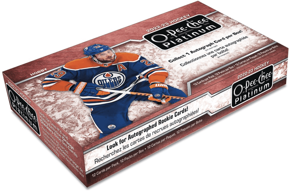 2022-23 O-Pee-Chee Platinum Hockey Hobby Box Case (8 Boxes)