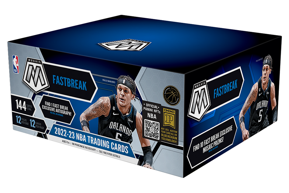 2022-23 Panini Mosaic Basketball Fast Break Box - Collector's Avenue