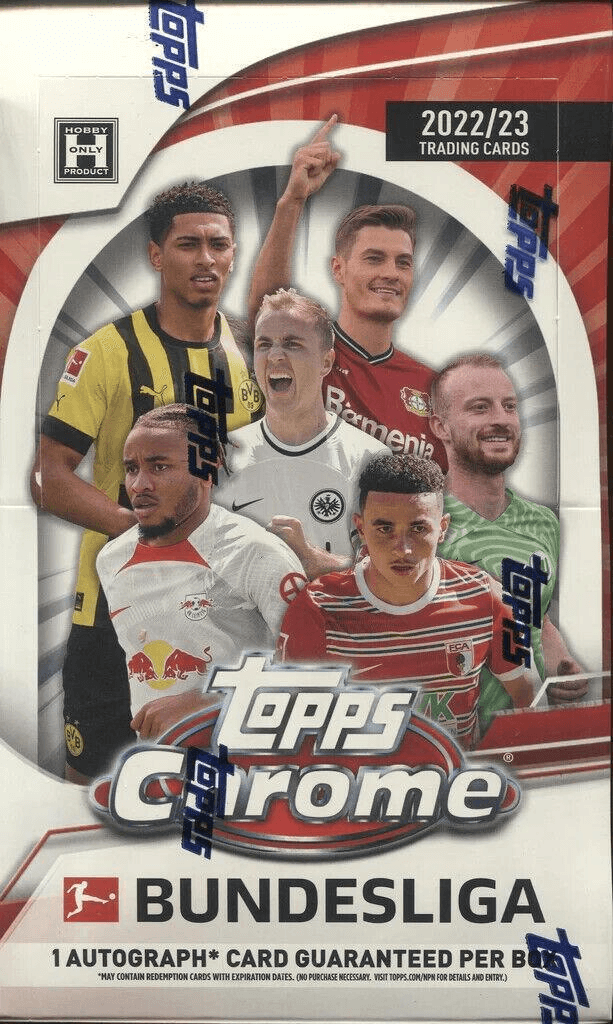 2022-23 Topps Bundesliga Chrome Soccer Hobby Box - Collector's Avenue