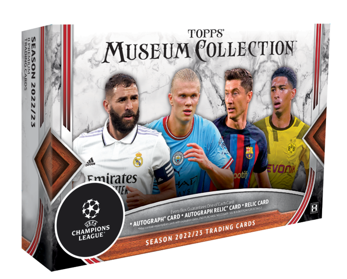 2022-23 Topps Museum Collection UEFA Champions League Soccer Hobby Box - Collector's Avenue