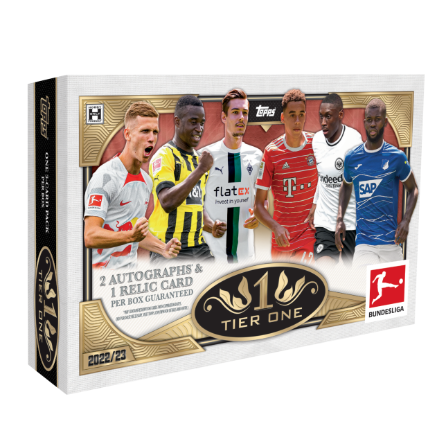 2022-23 Topps Tier One Bundesliga Hobby Box - Collector's Avenue