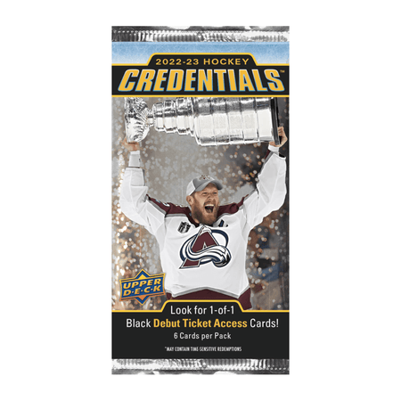 2022-23 Upper Deck Credentials Hockey Hobby Pack - Collector's Avenue