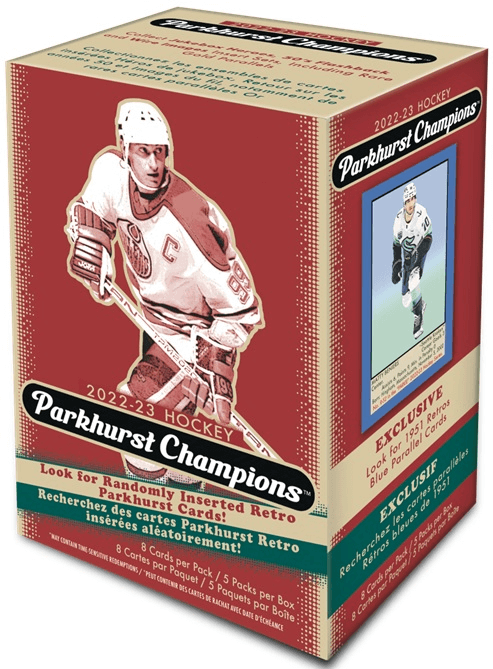 2022-23 Upper Deck Parkhurst Champions Hockey Blaster Box - Collector's Avenue